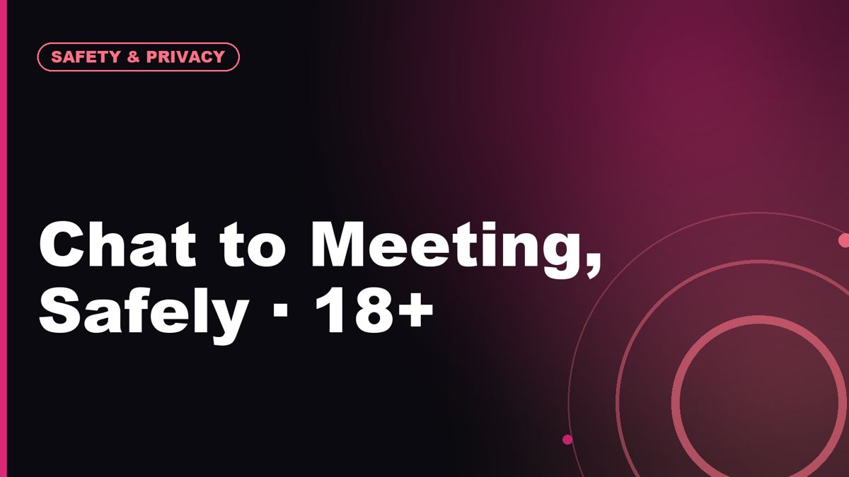 How to Move From Chat to Meeting Safely