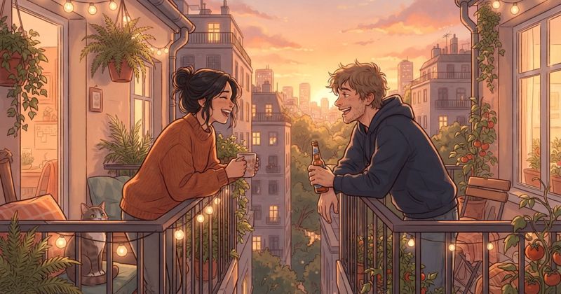 ComicRush ‘Next Door’: A Neighbor Romance Webcomic